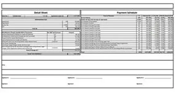 Arkade Ascend cost sheet preview